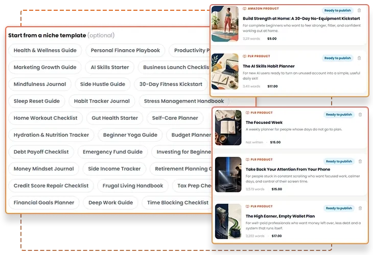 Gumroad Engine product library