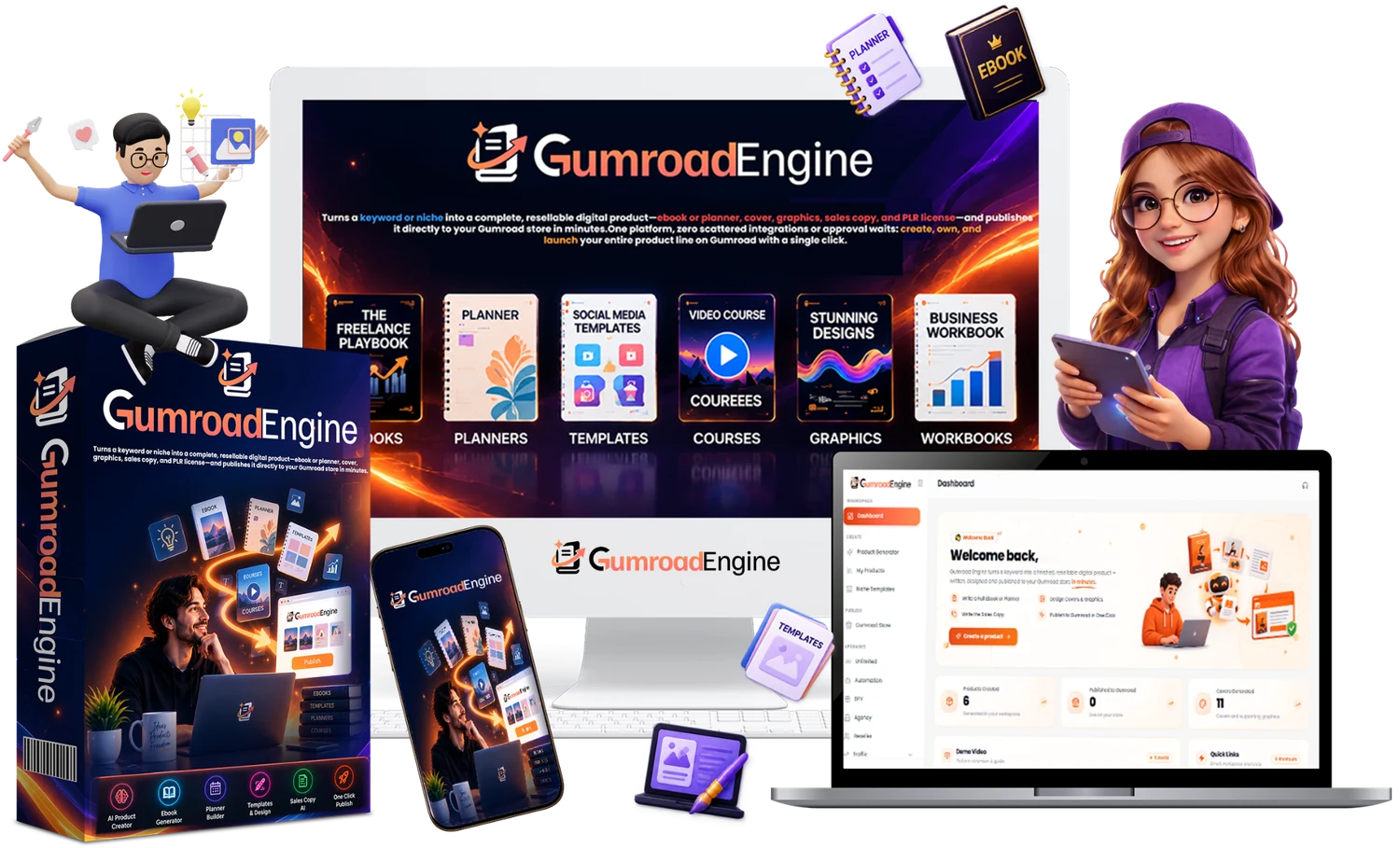 Gumroad Engine product visual